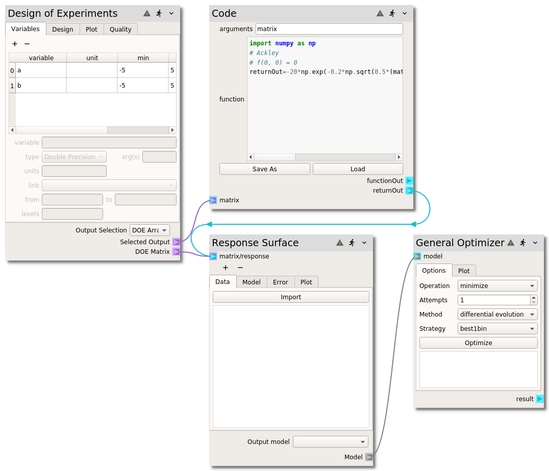 Ex. 2: Optimization — Nodeworks User Guide 23.1.0 documentation