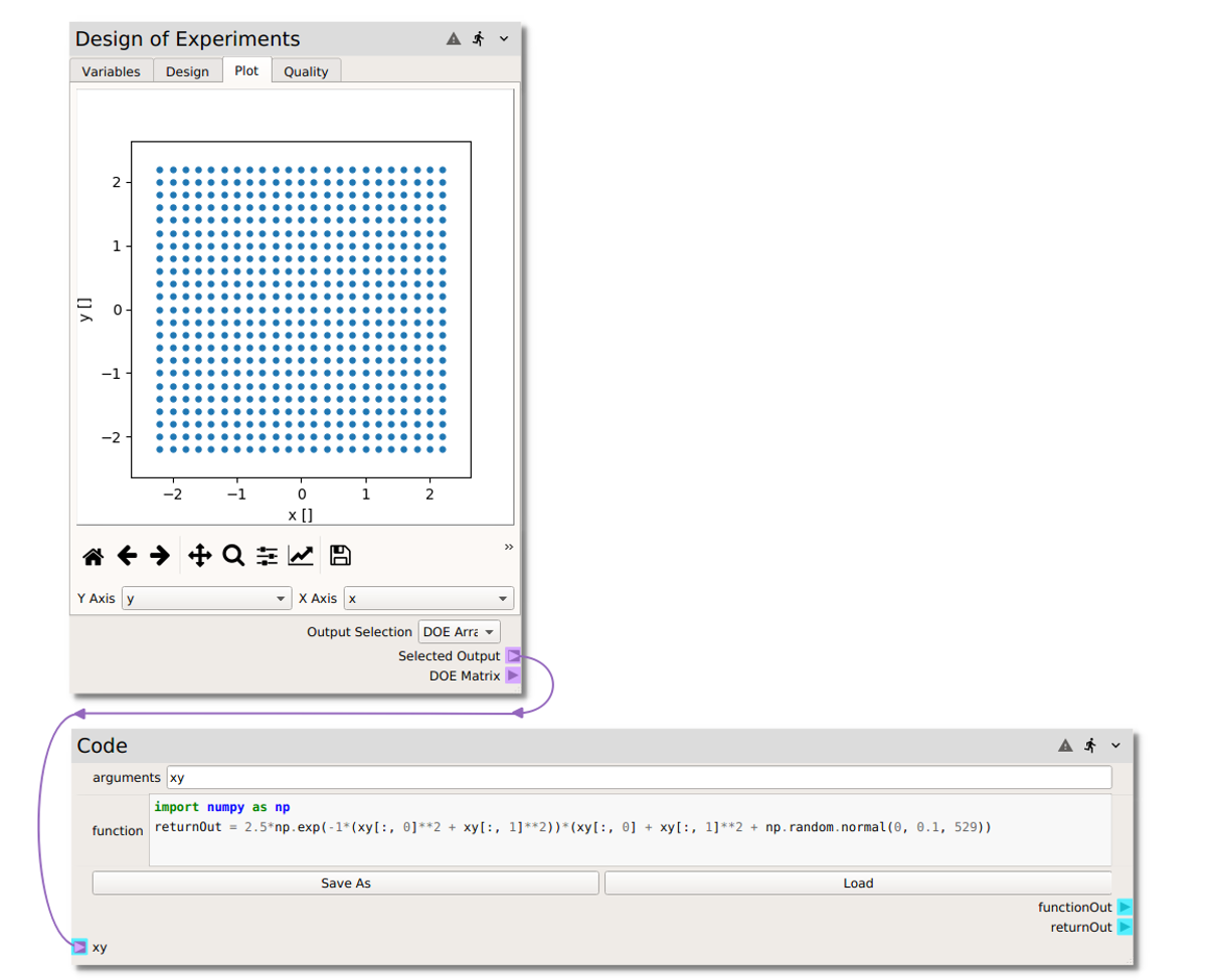 Ex. 1: Surrogate Modeling — Nodeworks User Guide 20.2.0 documentation