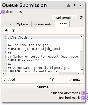 Queue Submission — Nodeworks User Guide 23.1.0 documentation